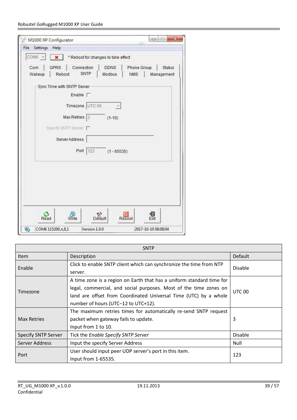 Robustel M1000 XP User Guide User Manual | Page 40 / 58