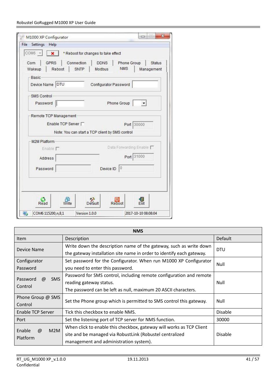 Robustel M1000 XP User Guide User Manual | Page 42 / 58