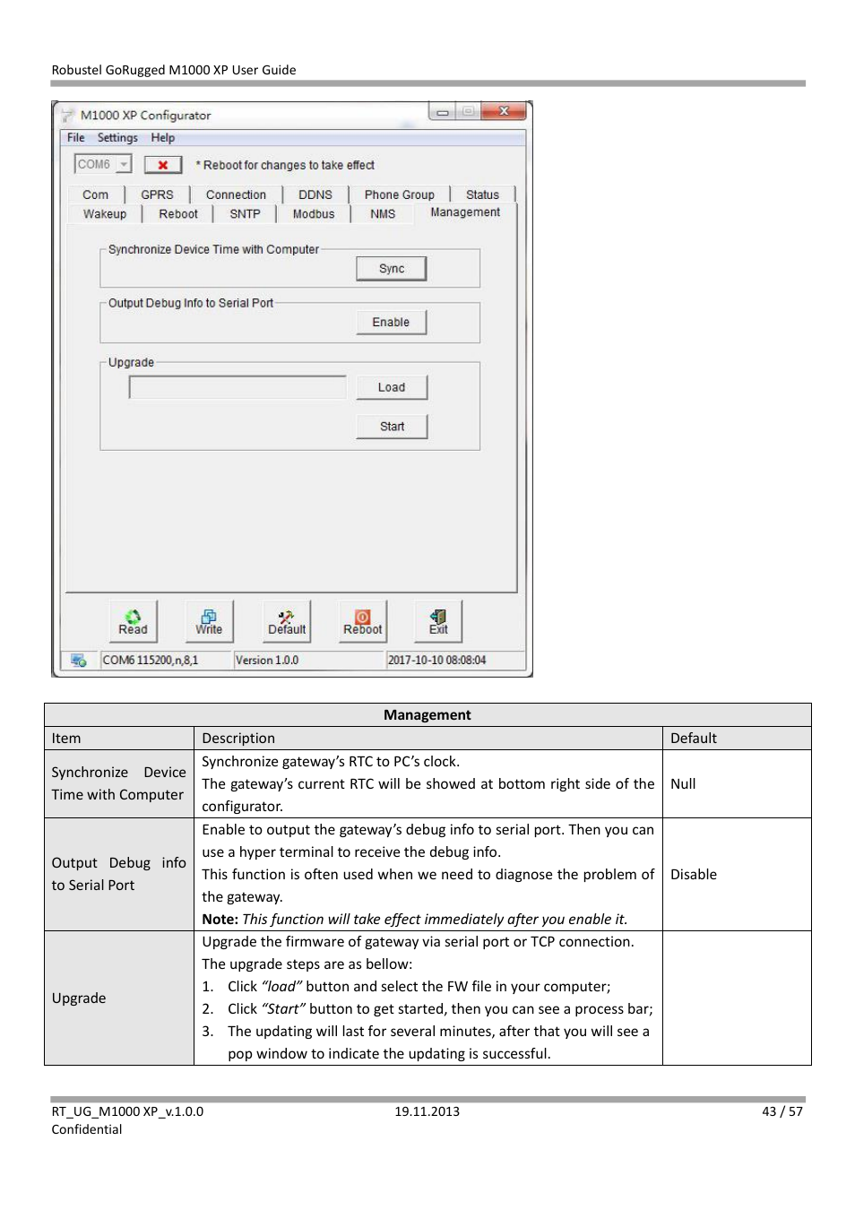 Robustel M1000 XP User Guide User Manual | Page 44 / 58