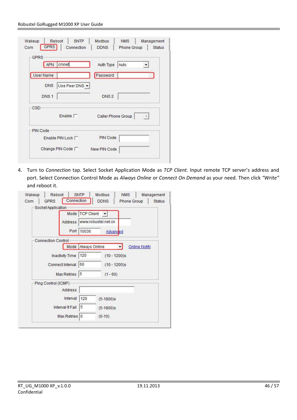 Robustel M1000 XP User Guide User Manual | Page 47 / 58