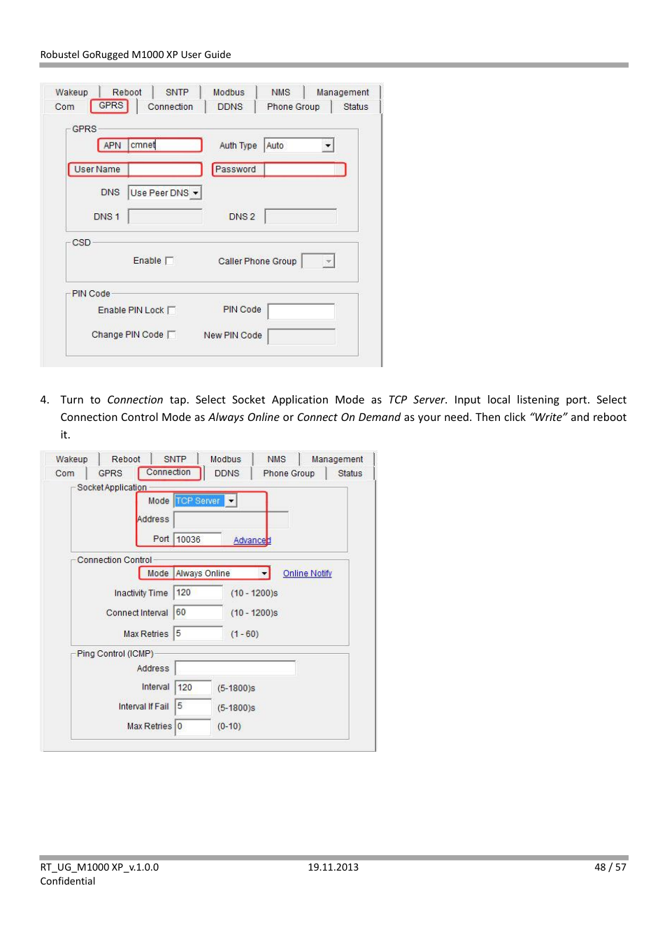 Robustel M1000 XP User Guide User Manual | Page 49 / 58