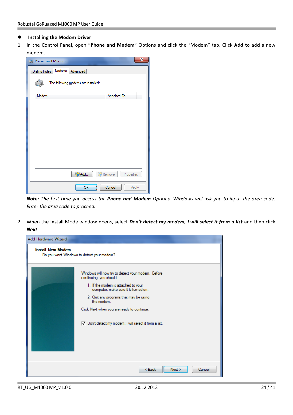 Robustel M1000 MP User Guide User Manual | Page 25 / 42