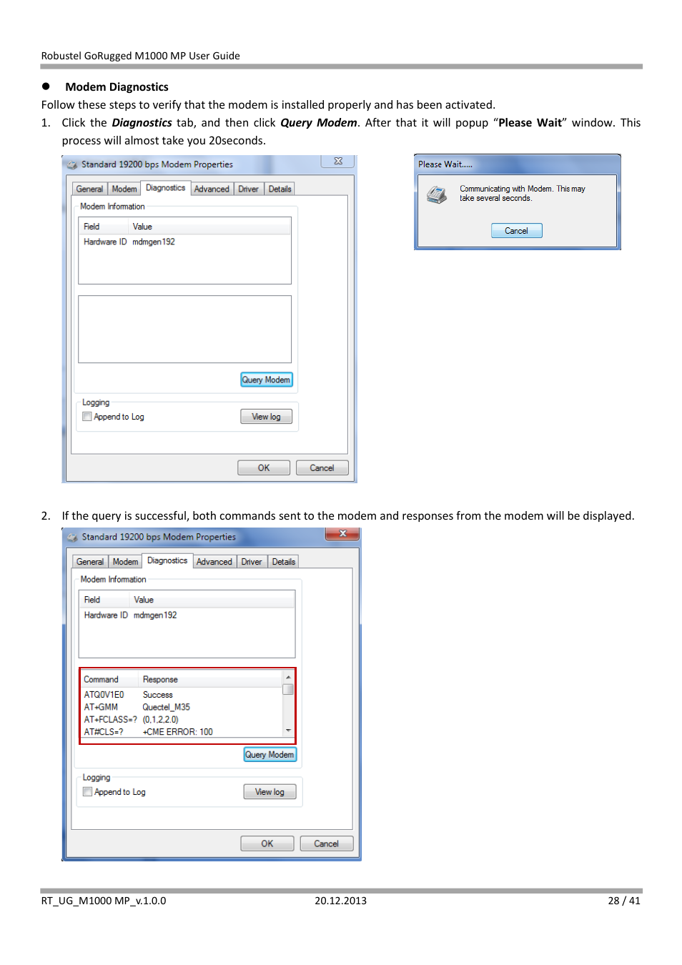 Robustel M1000 MP User Guide User Manual | Page 29 / 42