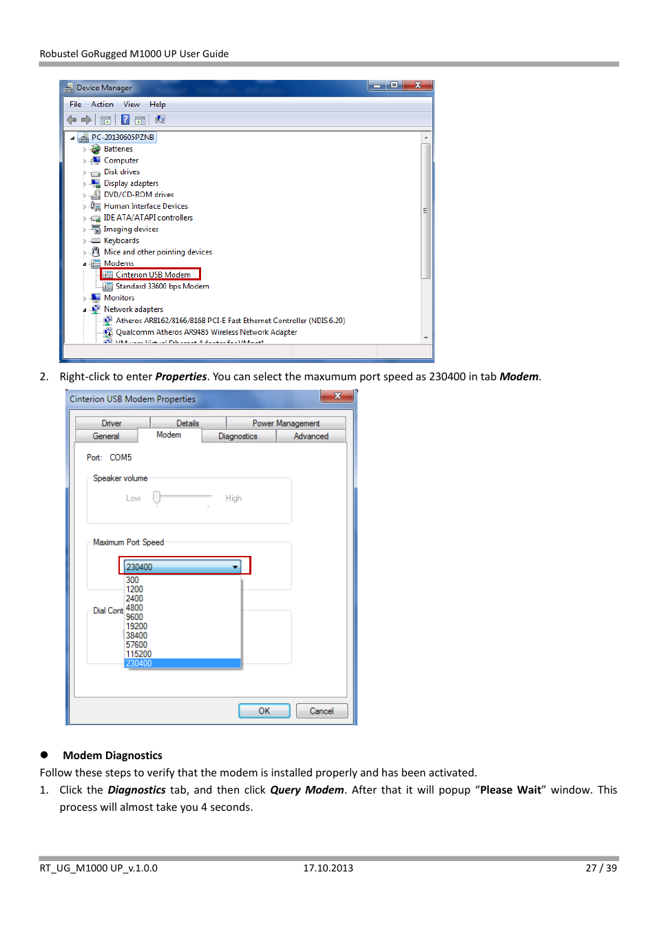 Robustel M1000 UP User Guide User Manual | Page 28 / 40