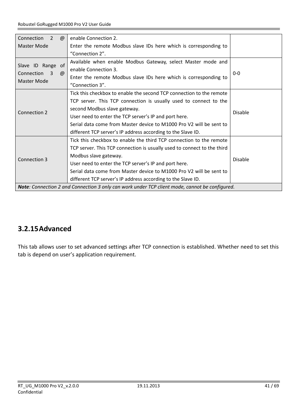 15 advanced, Advanced | Robustel M1000 Pro V2 User Guide User Manual | Page 42 / 70