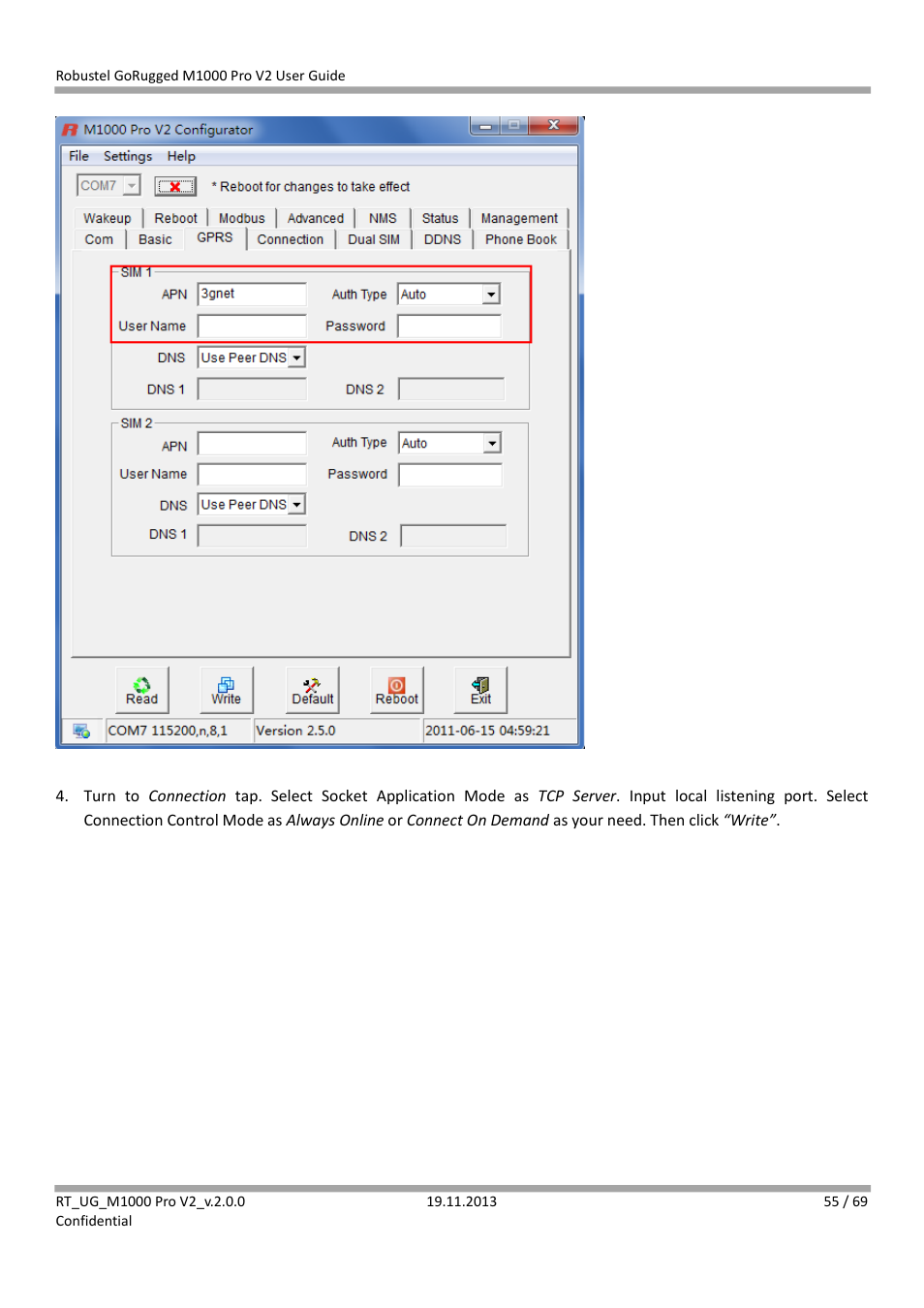 Robustel M1000 Pro V2 User Guide User Manual | Page 56 / 70