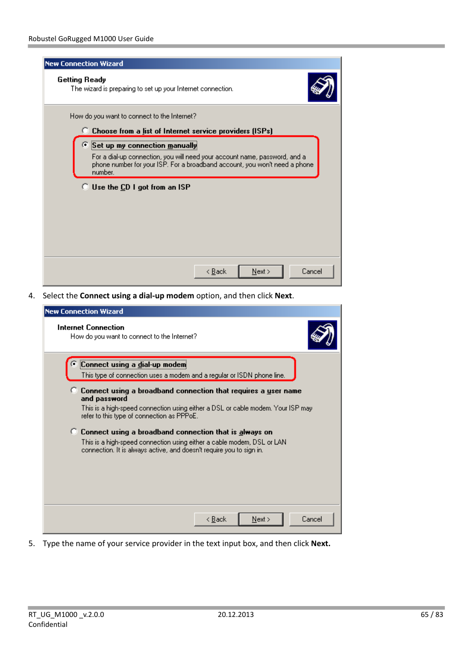 Robustel M1000 User Guide User Manual | Page 66 / 85