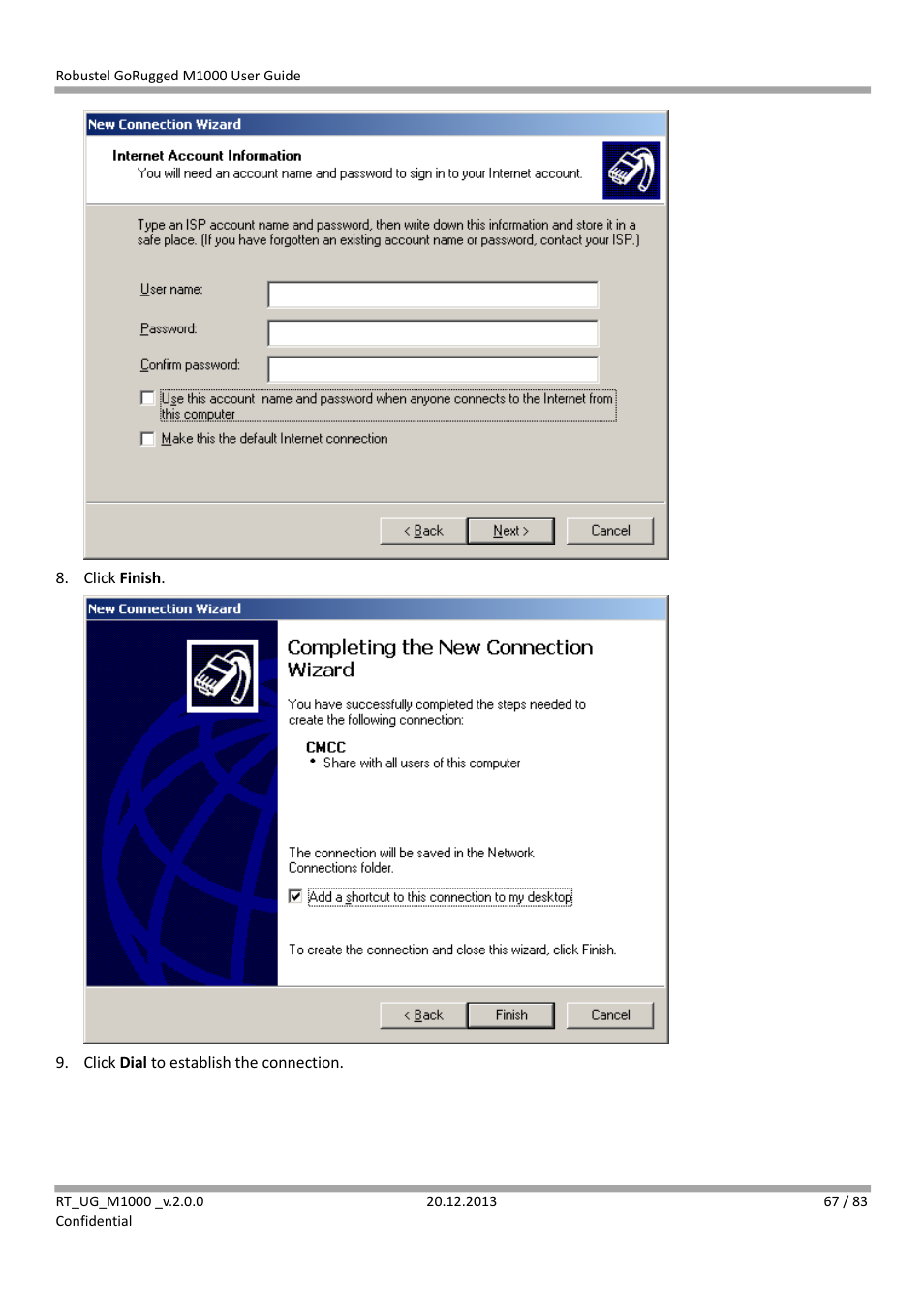 Robustel M1000 User Guide User Manual | Page 68 / 85