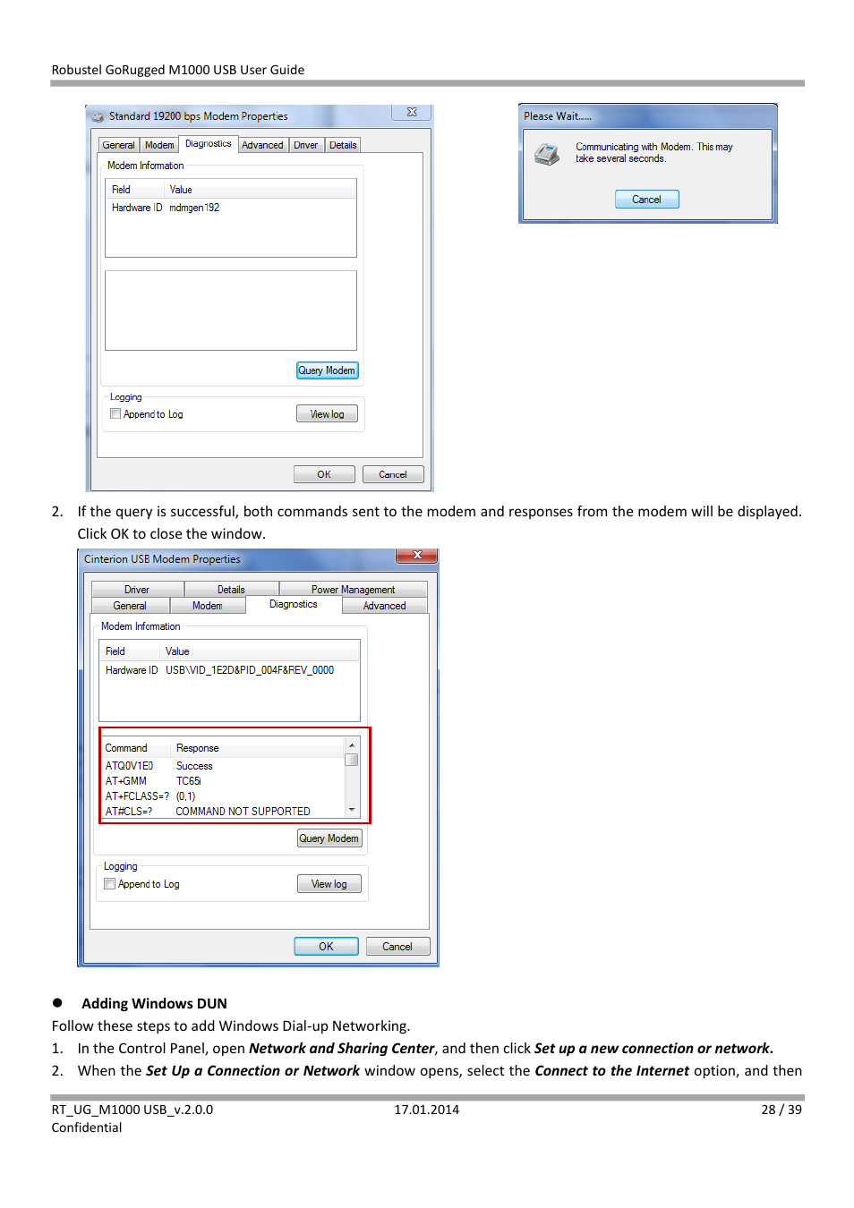 Robustel M1000 USB User Guide User Manual | Page 29 / 40