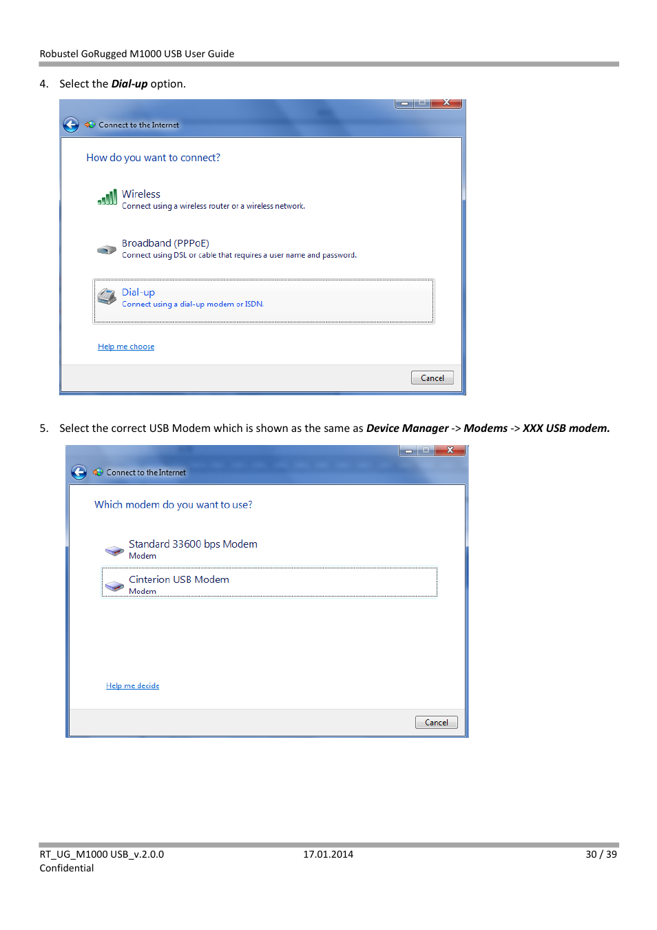 Robustel M1000 USB User Guide User Manual | Page 31 / 40