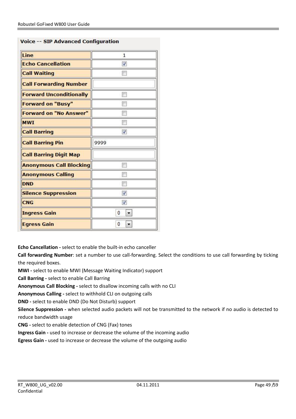 Robustel W800 User Manual | Page 50 / 60