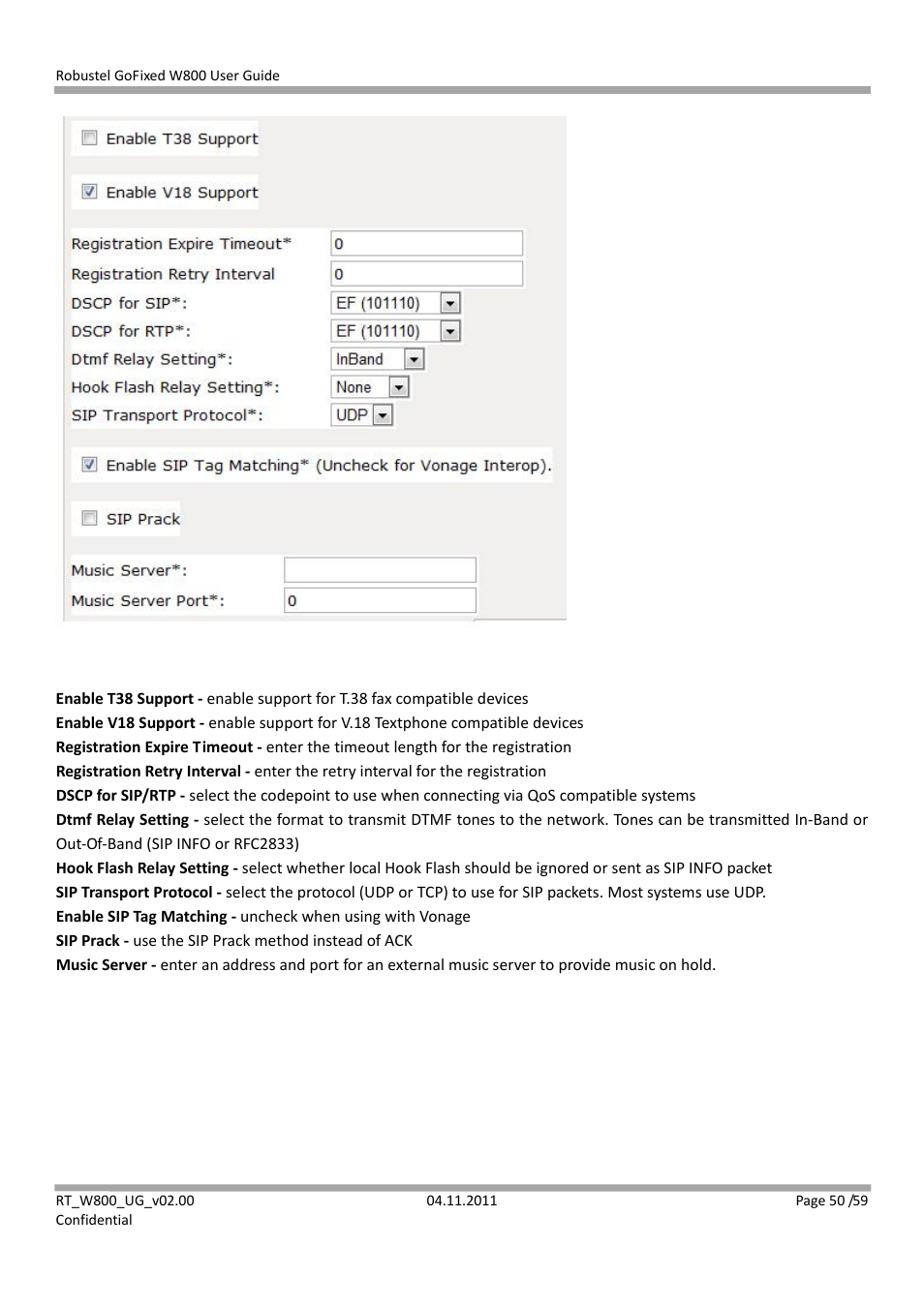 Robustel W800 User Manual | Page 51 / 60