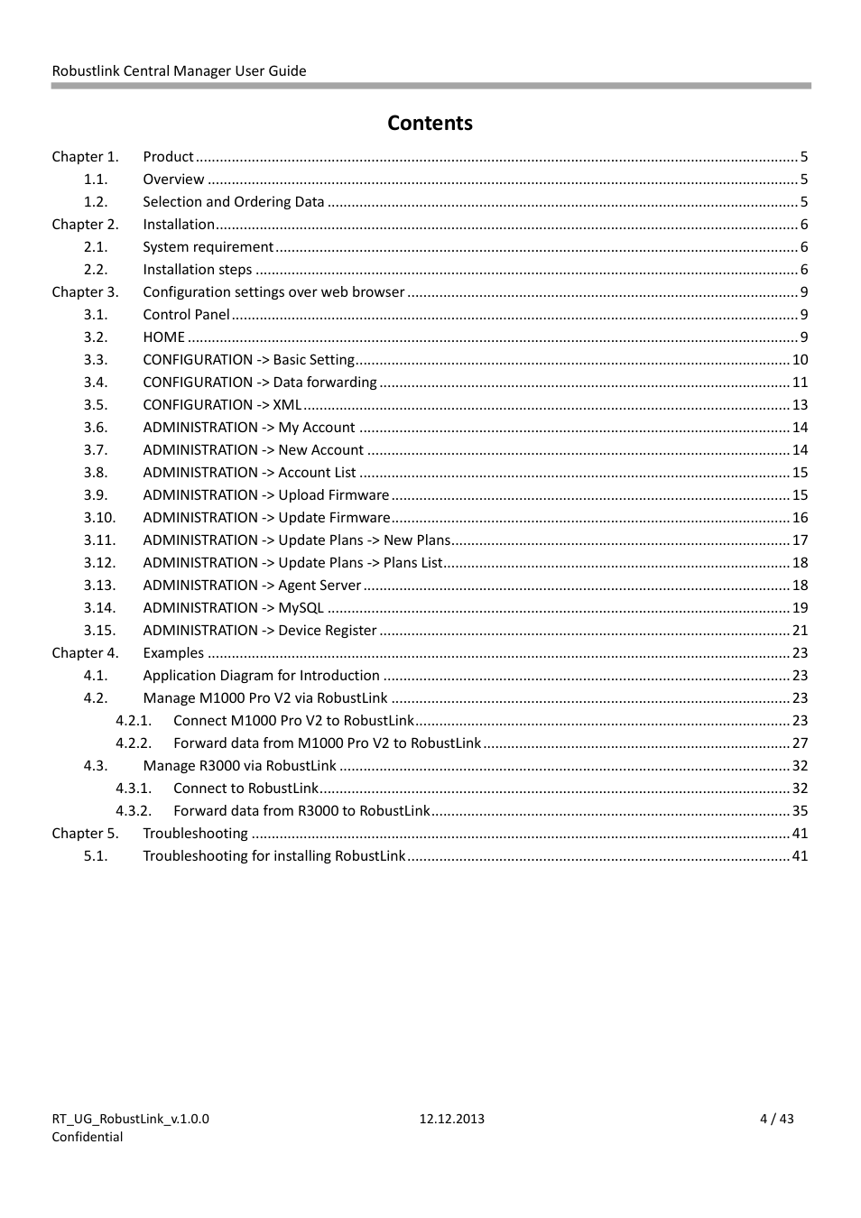 Robustel RobustLink User Manual | Page 4 / 43