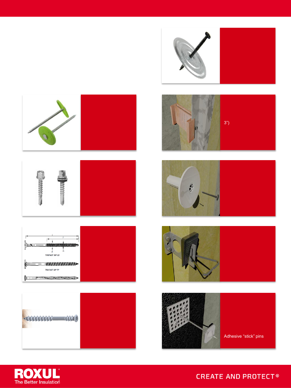 Fastener - examples | Roxul ComfortBoard CIS User Manual | Page 7 / 8