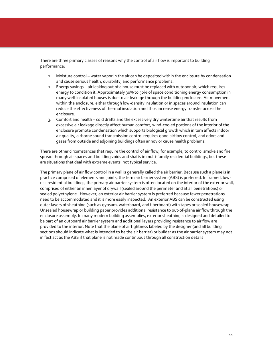 Air control | Roxul ComfortBoard IS User Manual | Page 13 / 50