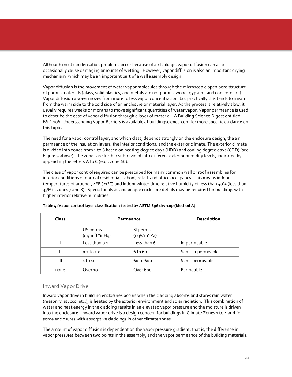 Vapor control | Roxul ComfortBoard IS User Manual | Page 23 / 50