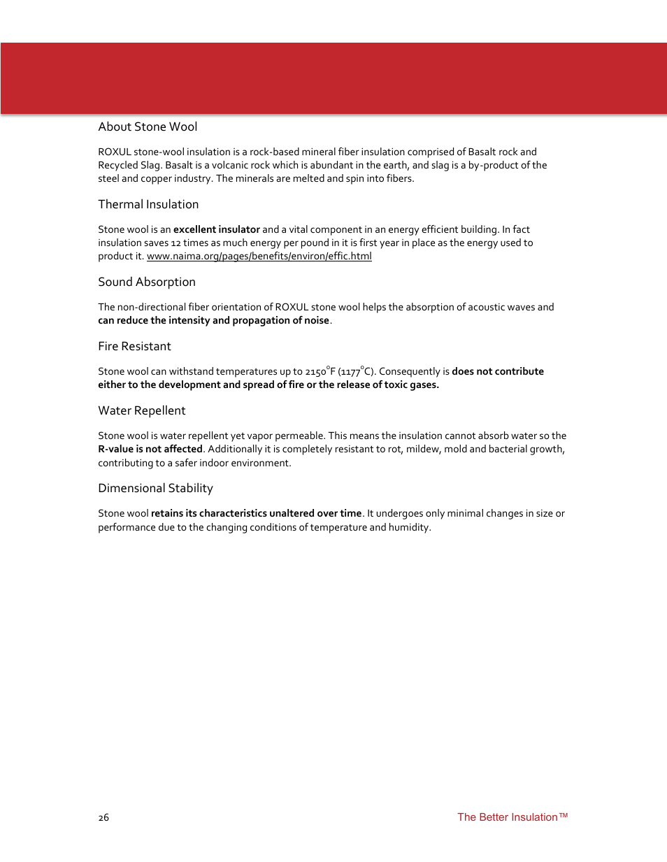 Roxul ComfortBoard IS User Manual | Page 28 / 50