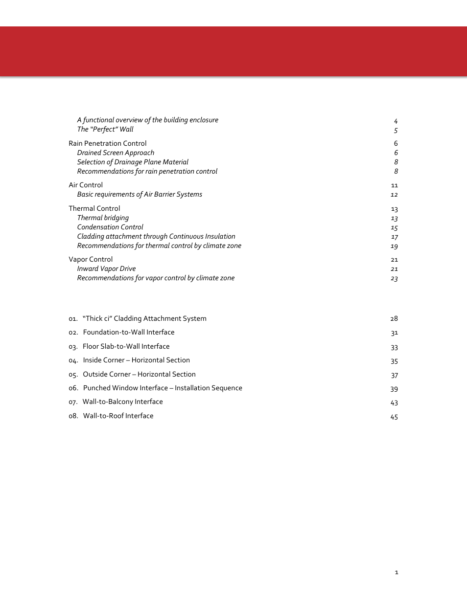Roxul ComfortBoard IS User Manual | Page 3 / 50