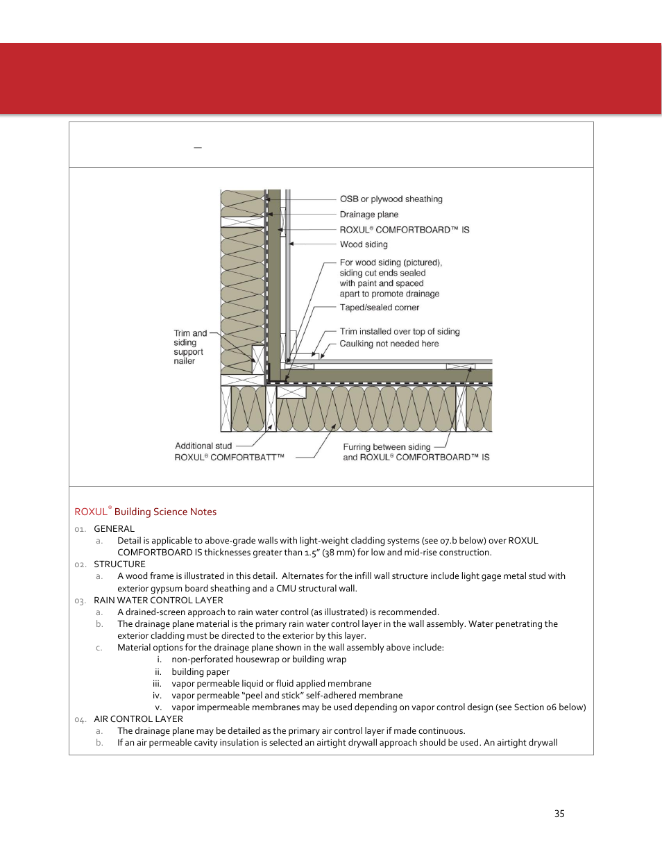 Roxul ComfortBoard IS User Manual | Page 37 / 50