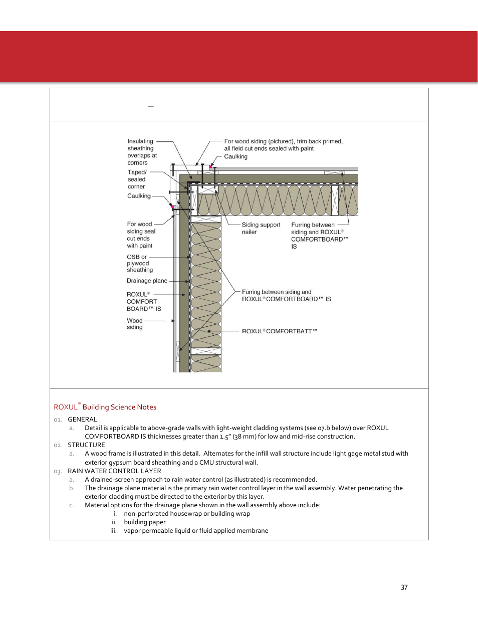 Roxul ComfortBoard IS User Manual | Page 39 / 50