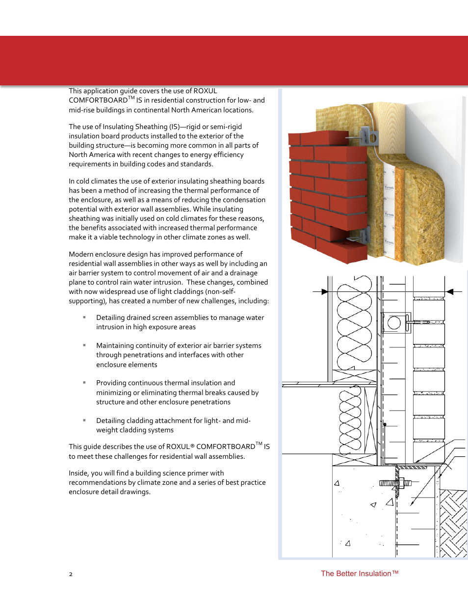 Introduction: what you will find in this guide | Roxul ComfortBoard IS User Manual | Page 4 / 50