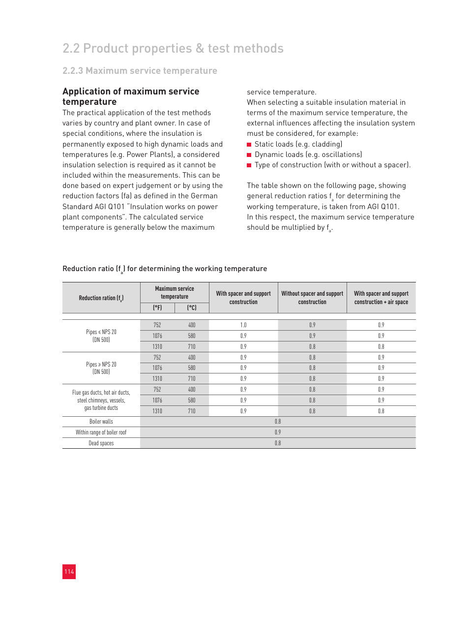 2 product properties & test methods | Roxul Industrial Insulation Process User Manual | Page 117 / 191