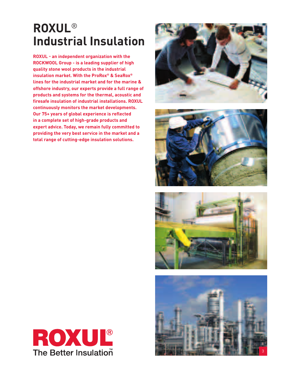 Roxul, Industrial insulation | Roxul Industrial Insulation Process User Manual | Page 6 / 191