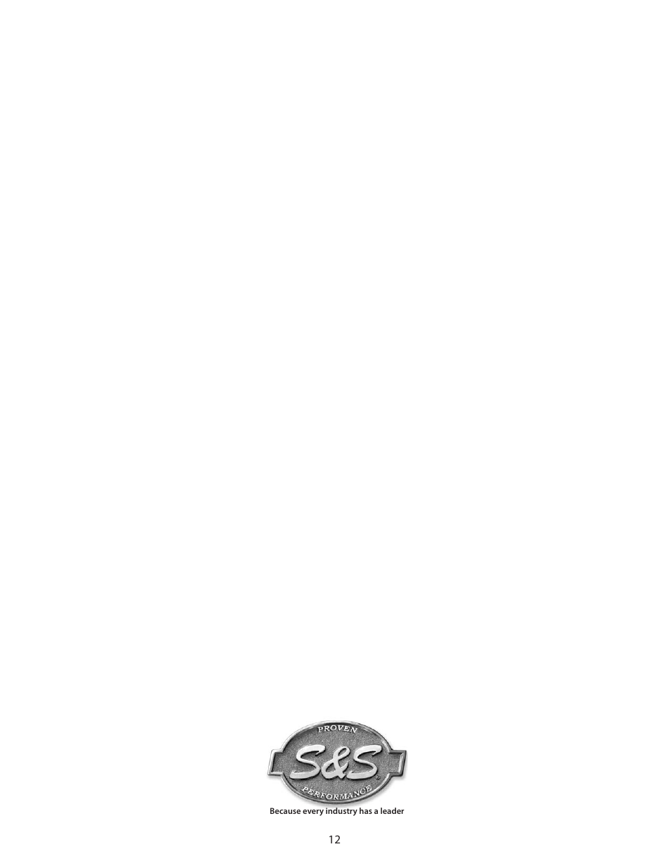 S&S Cycle 2006-Up Gear Drive Cams for Harley-Davidson Twin Cam 88 Engines User Manual | Page 12 / 12