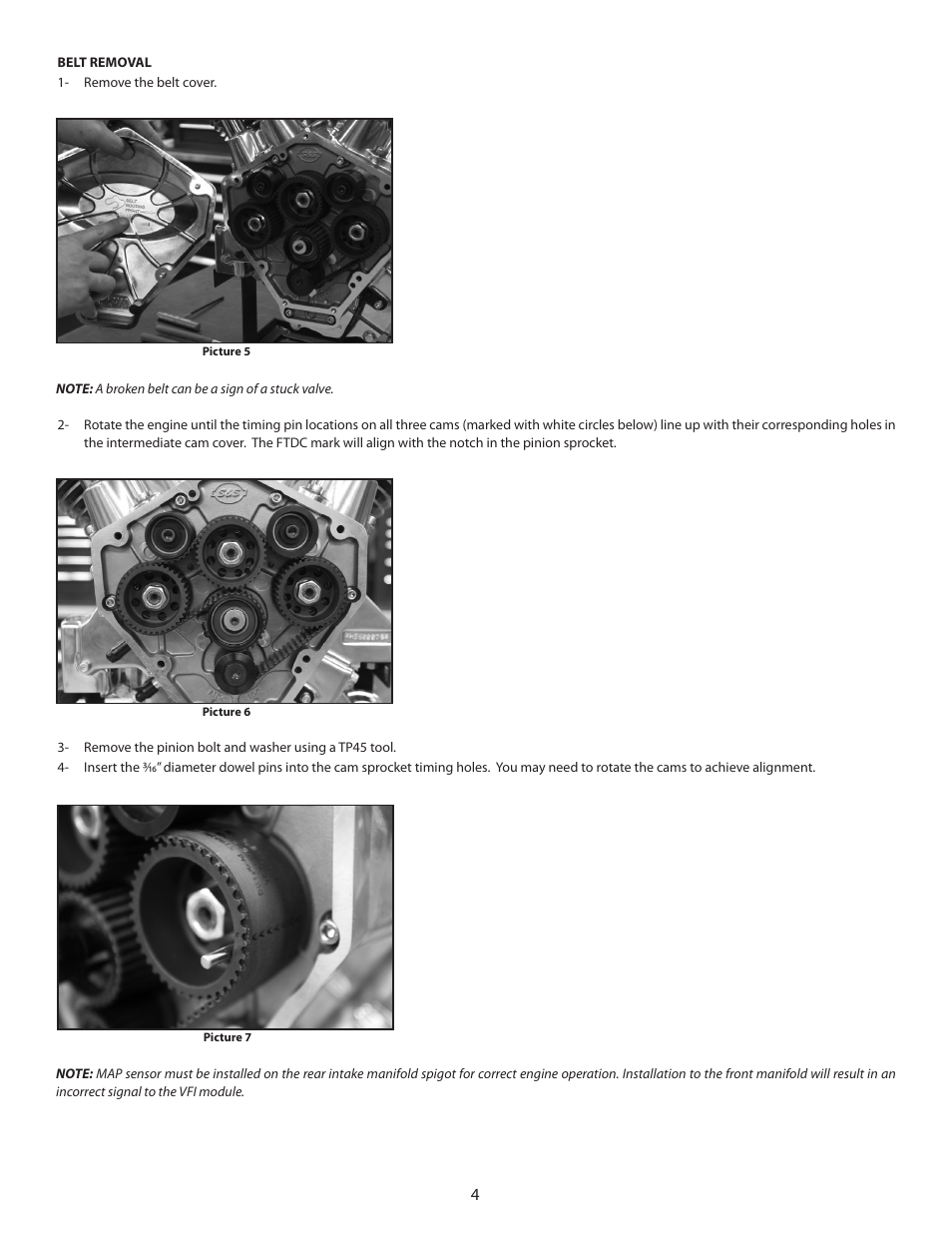 S&S Cycle Easy Start Camshafts for X-Wedge Engines User Manual | Page 4 / 12