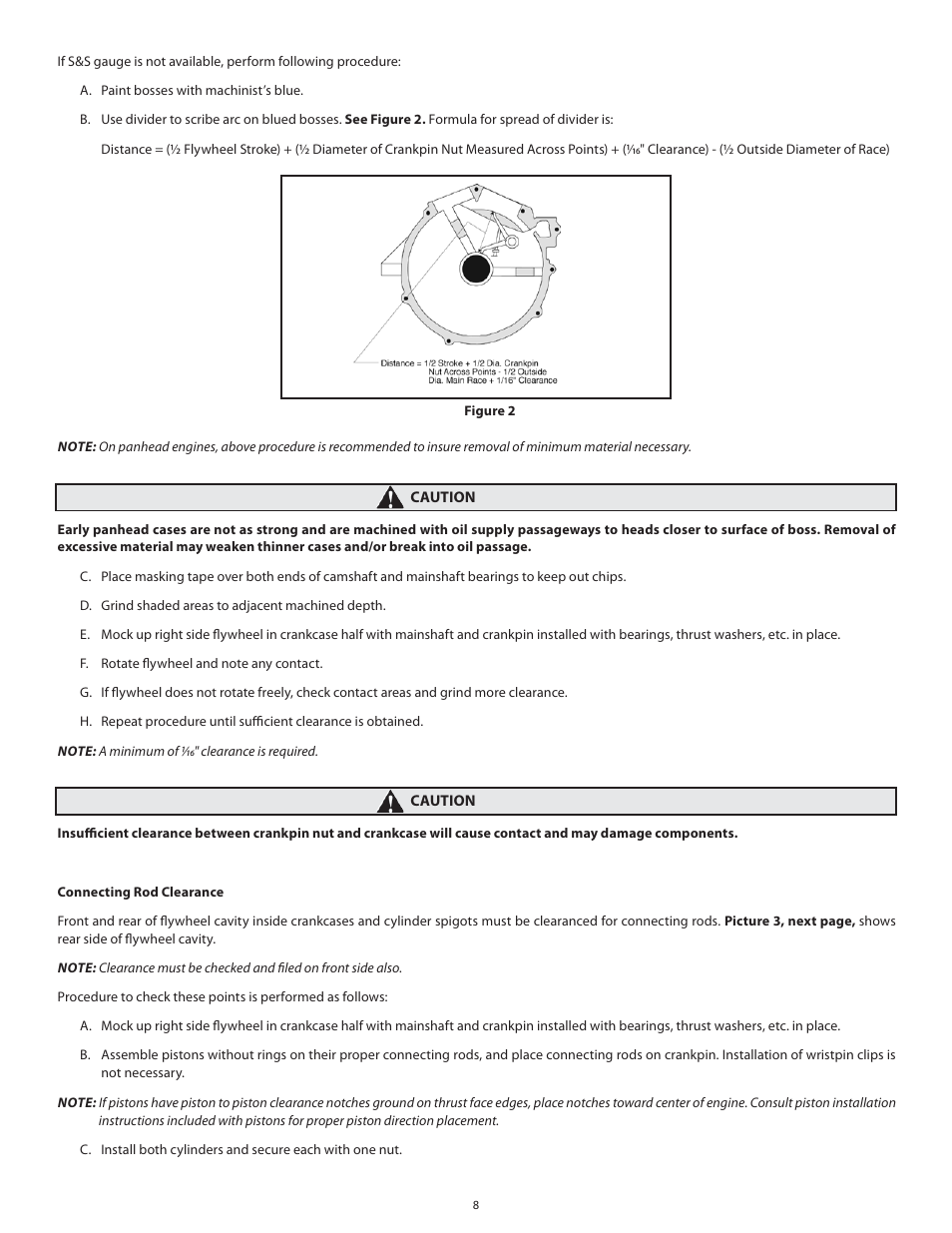S&S Cycle Sidewinder 3 5/8 Big Bore Cylinders for 1936–1999 Big Twins User Manual | Page 8 / 28