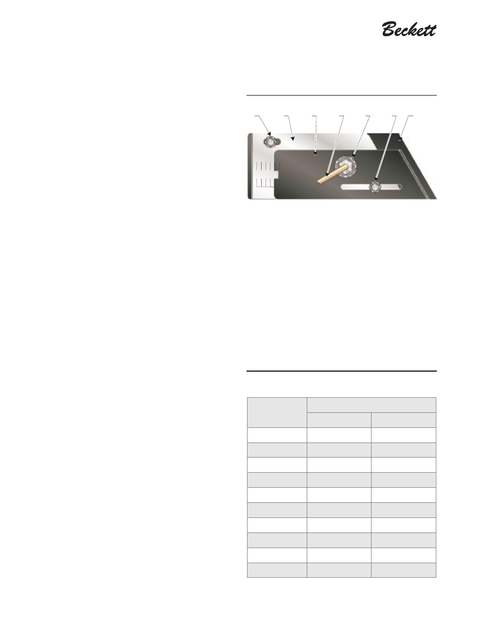 Prepare the burner for start-up, Instruction manual – model cf2300a oil burner, Continued ❏ z dimension | Adjusting plate assembly, Initial head position, Initial air settings, Set appliance limit controls, Prepare the fuel unit for air venting | Beckett CF 2300A User Manual | Page 12 / 16