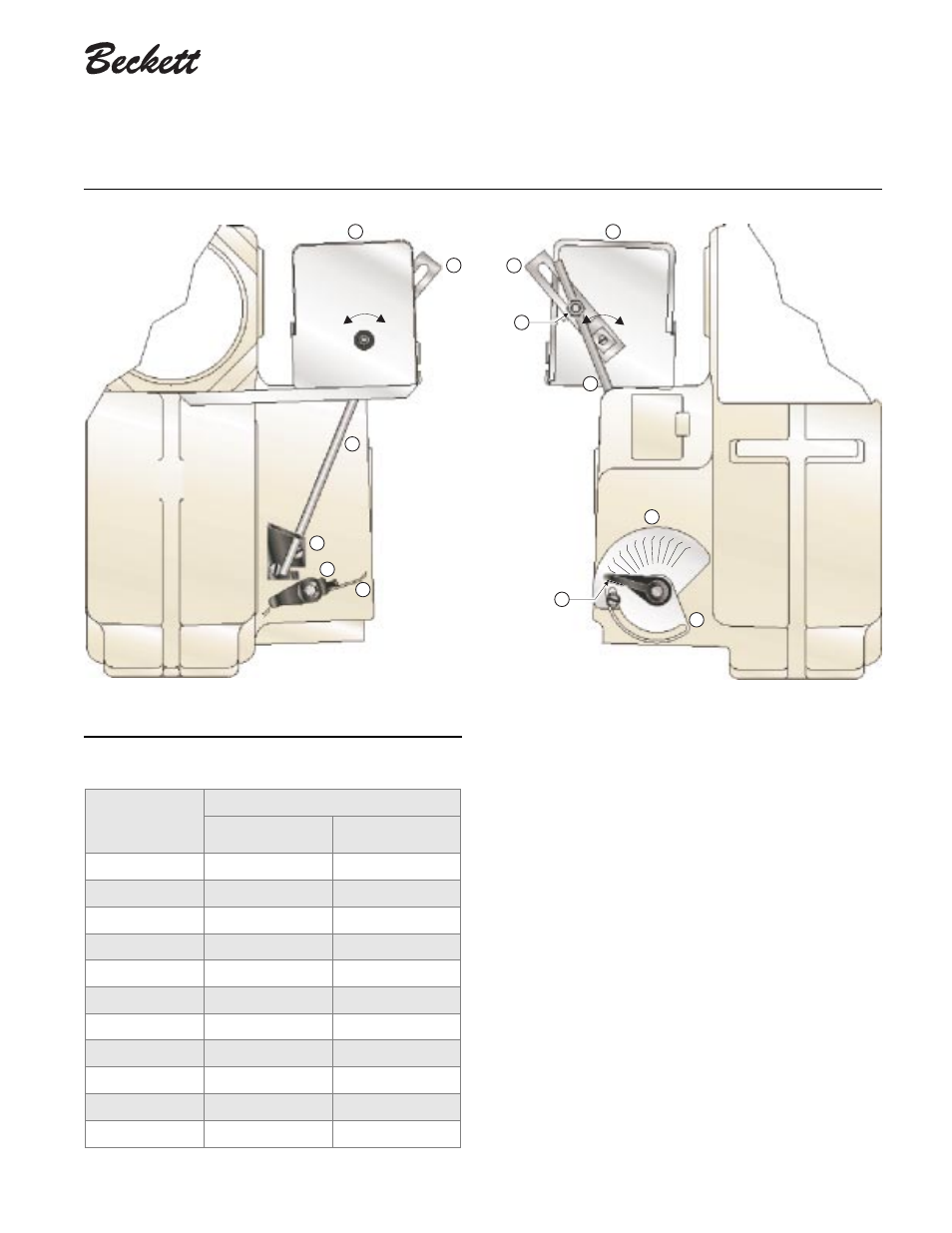 Instruction manual – model cf2300a oil burner | Beckett CF 2300A User Manual | Page 13 / 16