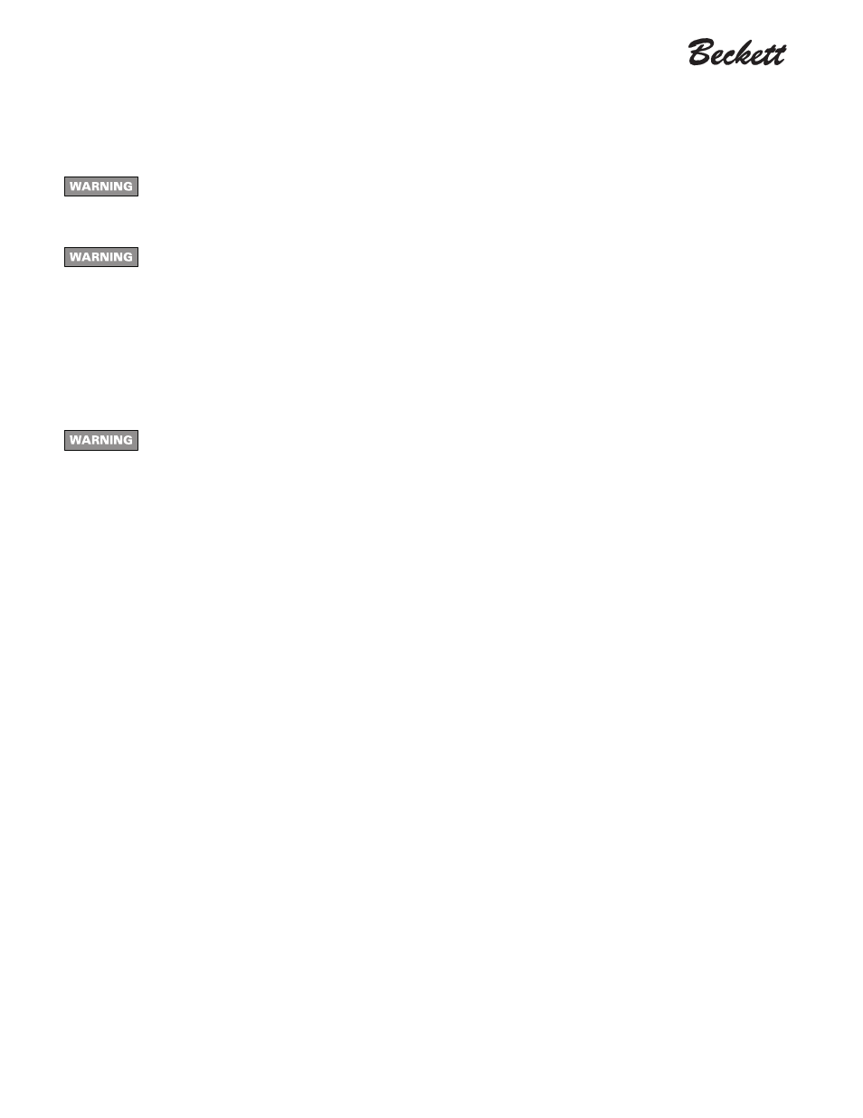 Start the burner | Beckett CF 2300A User Manual | Page 14 / 16