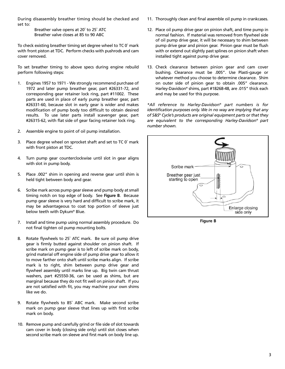S&S Cycle Degree Wheel Kit PN 53-0020 User Manual | Page 3 / 4
