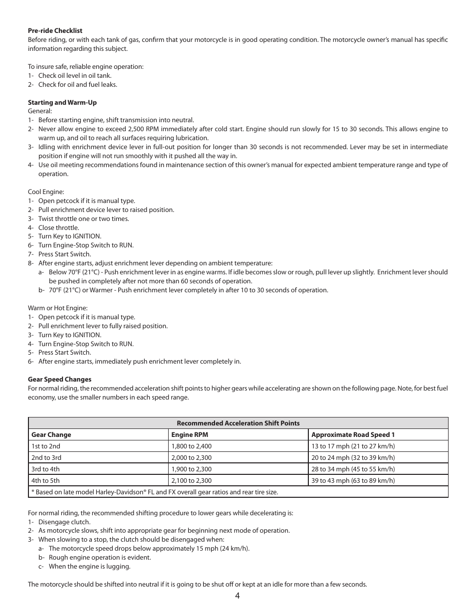 S&S Cycle 49-State EPA Certified Engine User Manual | Page 4 / 8