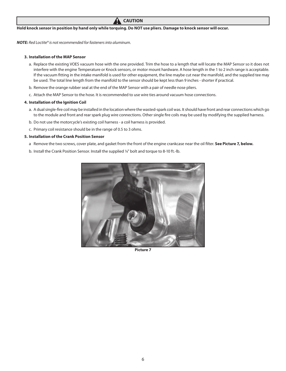 S&S Cycle IST Ignition System for S&S V-Series Engines with Flywheel Machined for Crank Trigger User Manual | Page 6 / 14