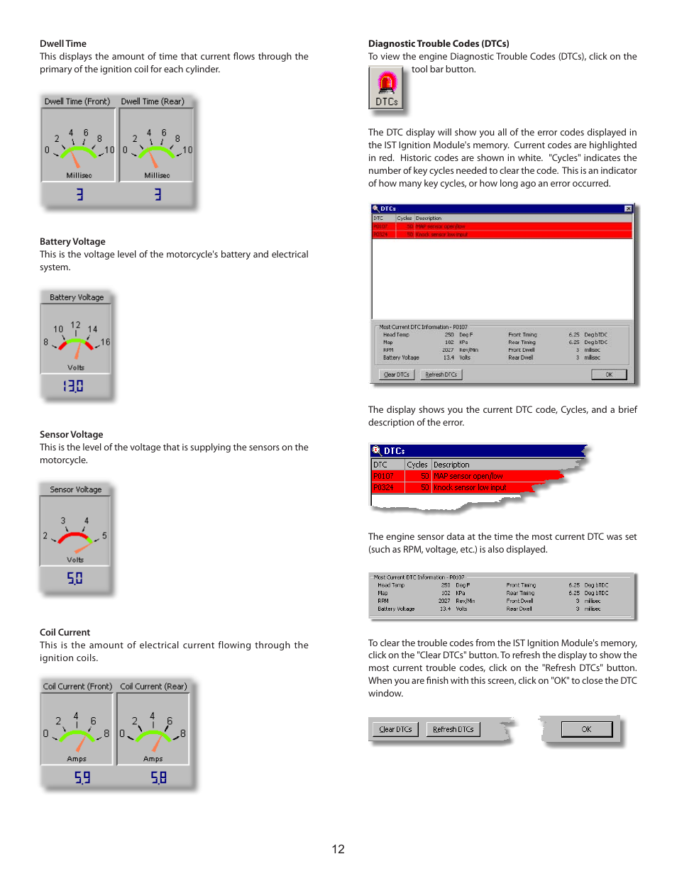 S&S Cycle Cycle Guardian Diagnostic System User Manual | Page 12 / 16