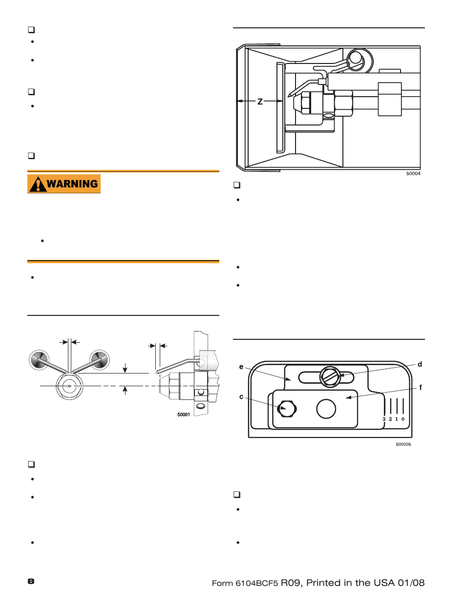 Beckett CF 500/800 User Manual | Page 8 / 16