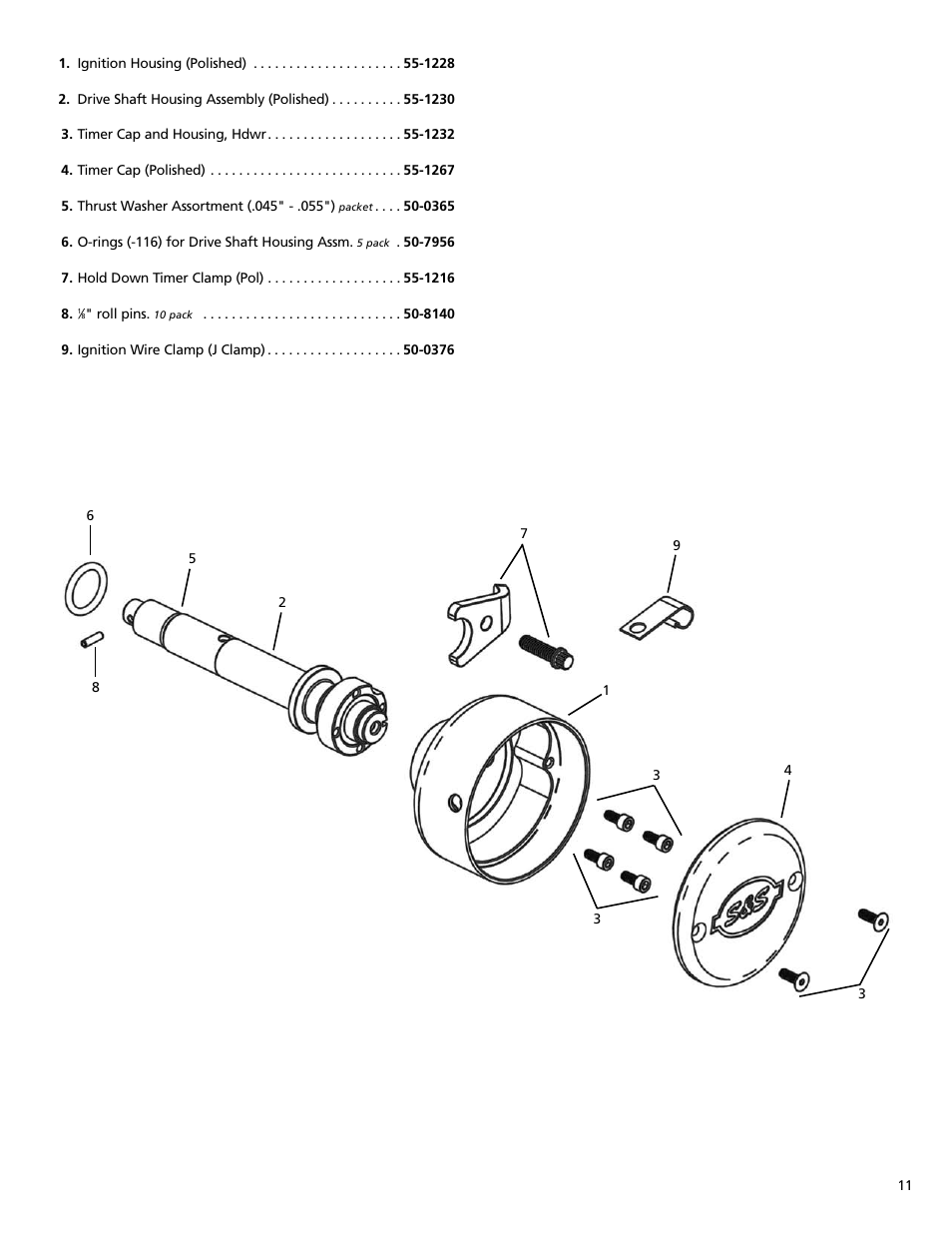 S&S Cycle Billet Generator Style Electronic Timer for S&S Super Stock Ignition User Manual | Page 11 / 12