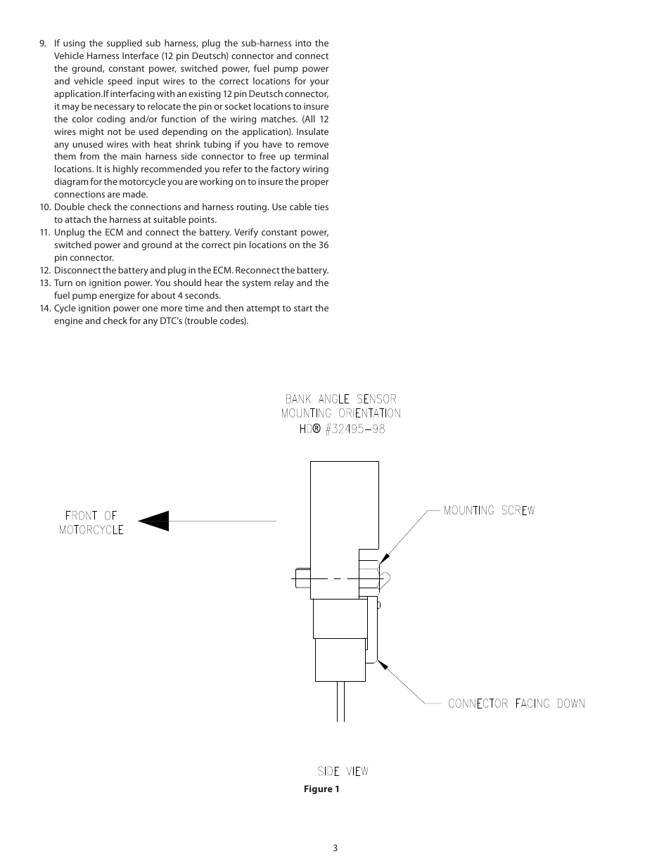 S&S Cycle Universal EFI Wiring Harness For Delphi Style Modules User Manual | Page 3 / 6