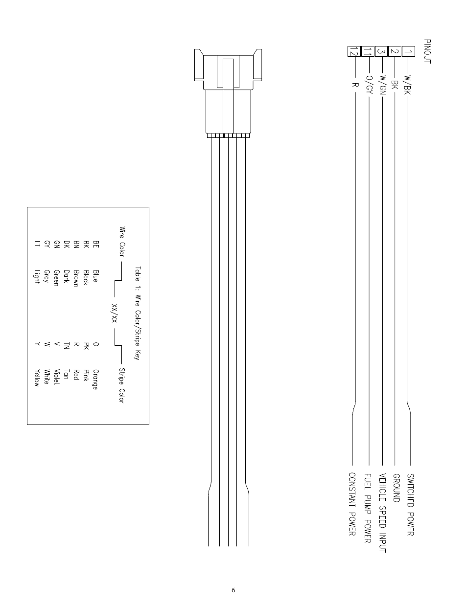 S&S Cycle Universal EFI Wiring Harness For Delphi Style Modules User Manual | Page 6 / 6