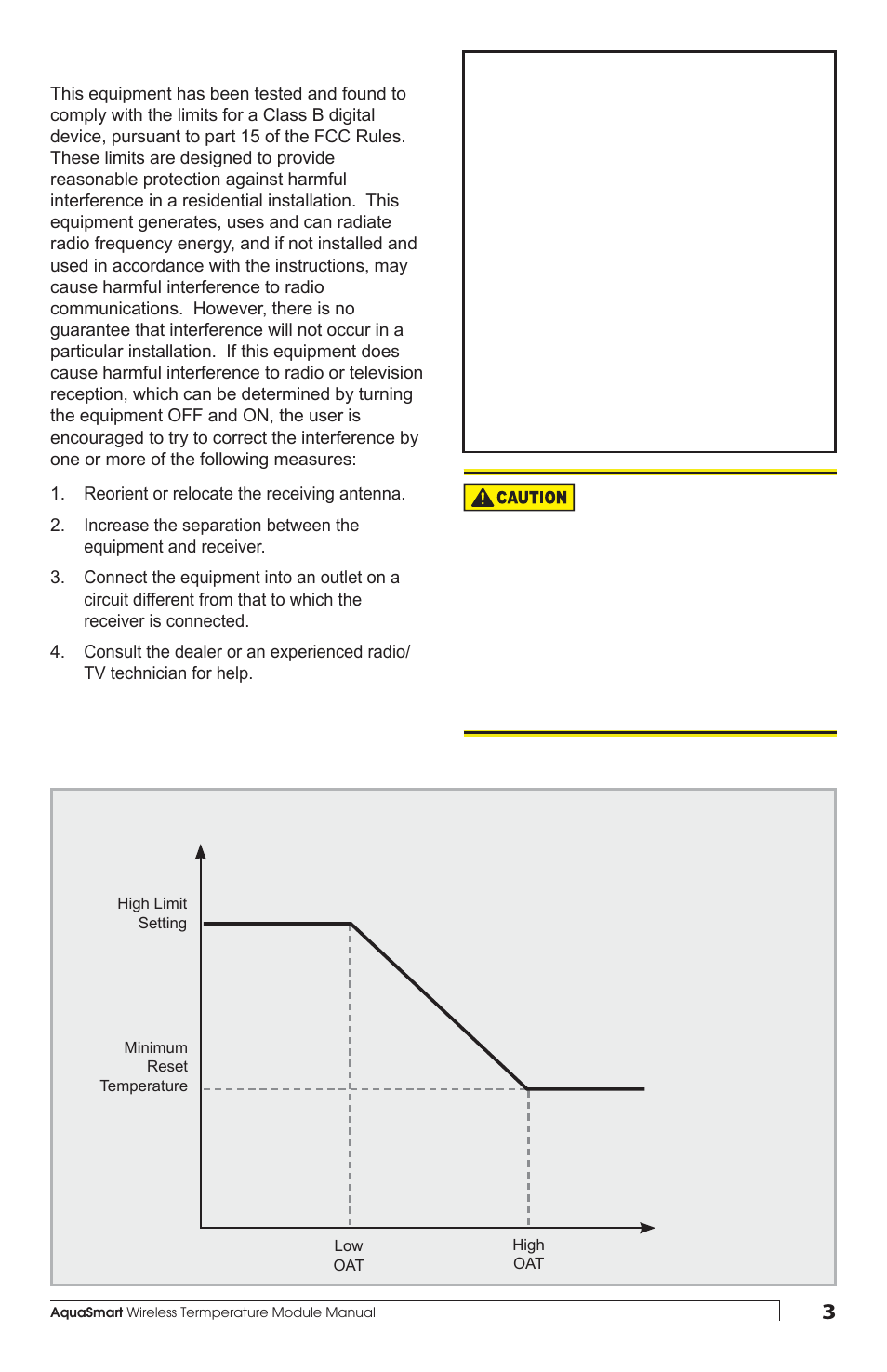 Approvals, Figure 1 - outdoor temperature reset curve | Beckett AQUASMART 7600WTM User Manual | Page 3 / 12