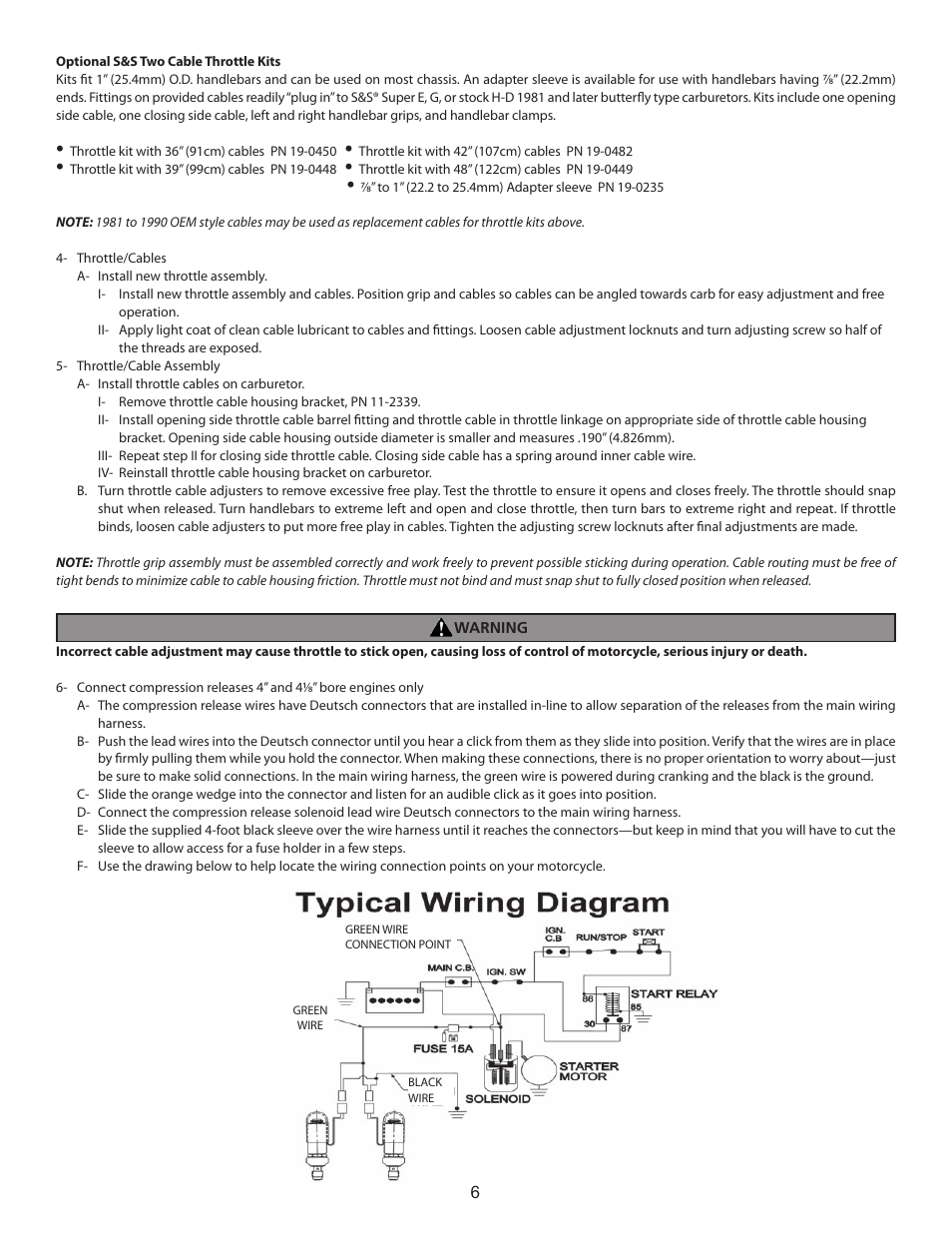 S&S Cycle 49-State EPA Certified Engines User Manual | Page 6 / 8