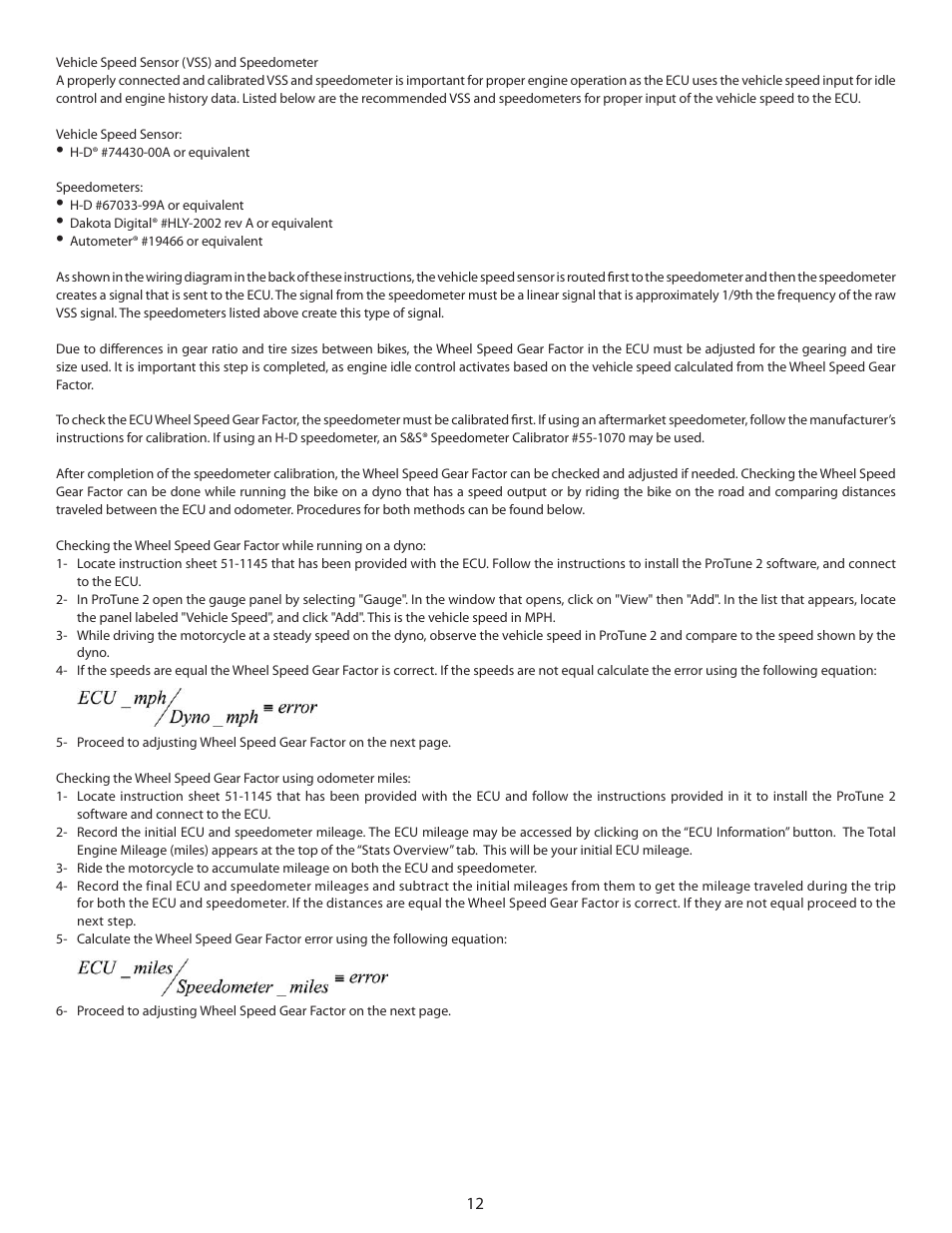 S&S Cycle 49-State Certified X-Wedge Engines User Manual | Page 12 / 20