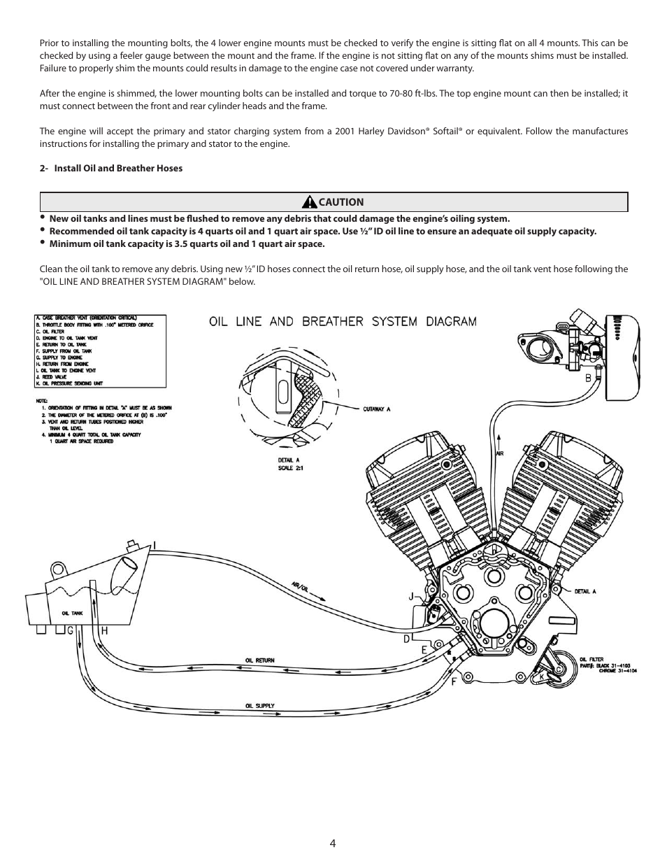 S&S Cycle 49-State Certified X-Wedge Engines User Manual | Page 4 / 20