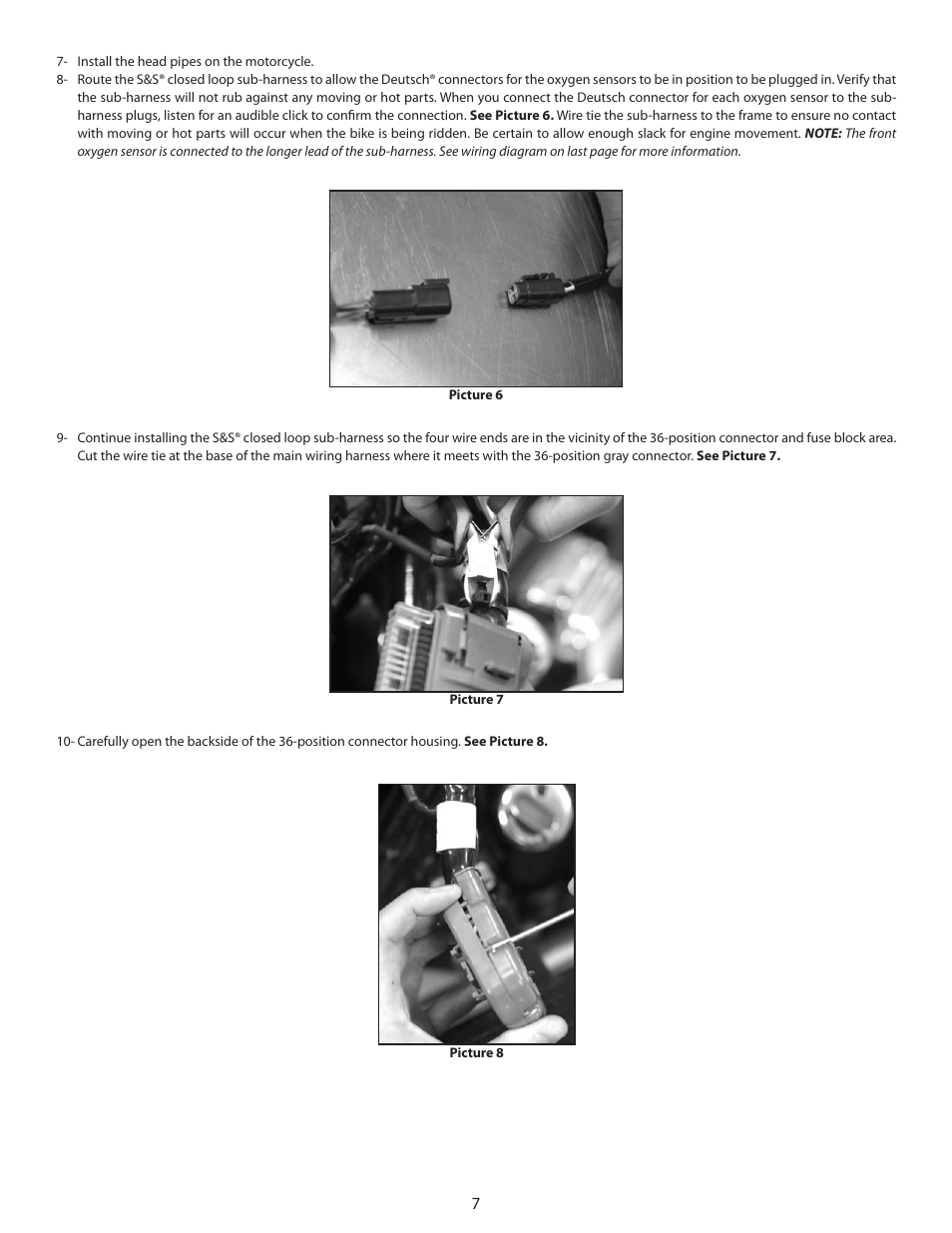 S&S Cycle 49-State Certified X-Wedge Engines User Manual | Page 7 / 20