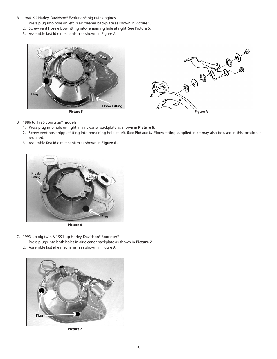 S&S Cycle TÜV Approved Super E Carburetor Kits User Manual | Page 5 / 20