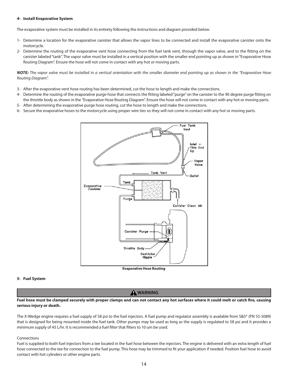 S&S Cycle California X-Wedge Engines User Manual | Page 14 / 20