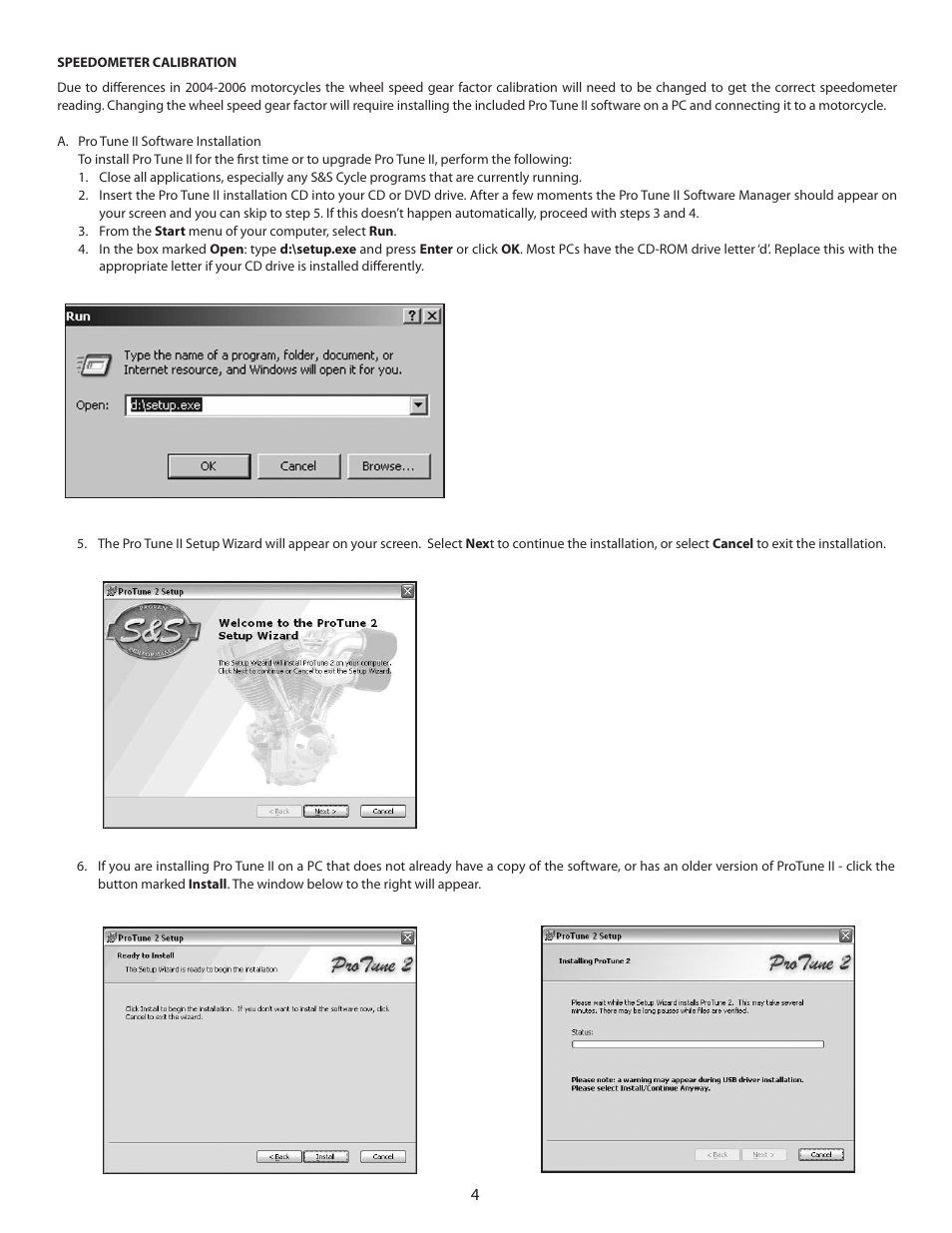 S&S Cycle TUV T124 CLVFI Engine User Manual | Page 4 / 8