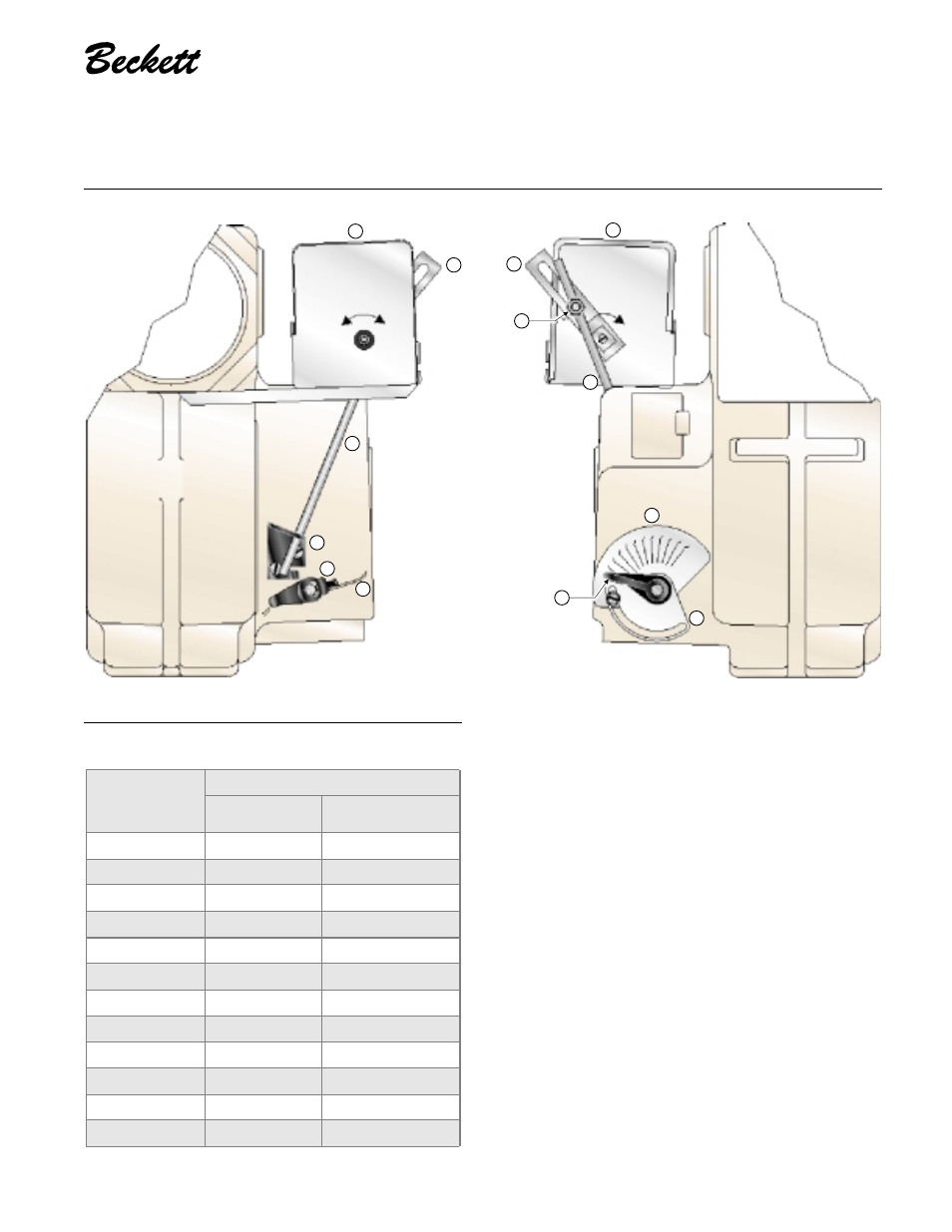 Instruction manual | Beckett CF 2500/ 3500 User Manual | Page 13 / 16